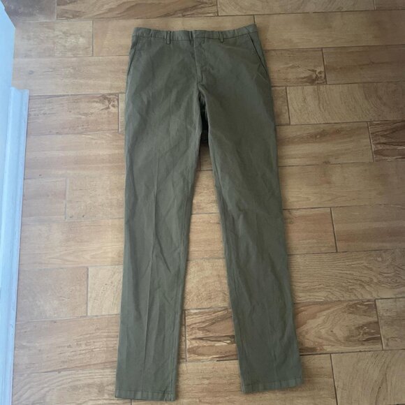 Polo Ralph Lauren Made in Italy Green chino pants waist 36 SEE MEASURMENTS - Picture 1 of 7